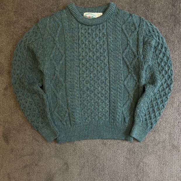 Aran Crafts 아란 크래프트 피셔맨 니트 S