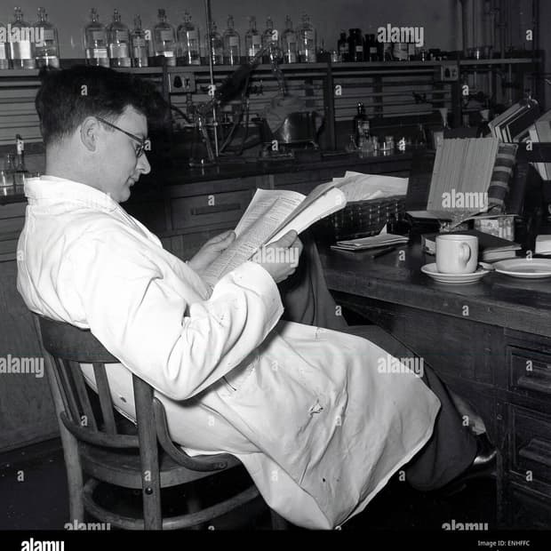 50s vintage lab coat