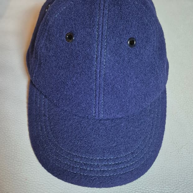 리얼맥코이 네이비 울 베이스볼캡