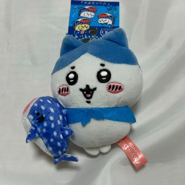 오키나와 고래상어 하치와레 인형키링