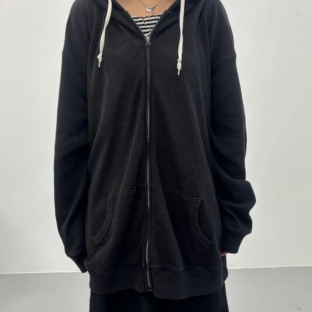 Big T Club Black Zip Hoodie