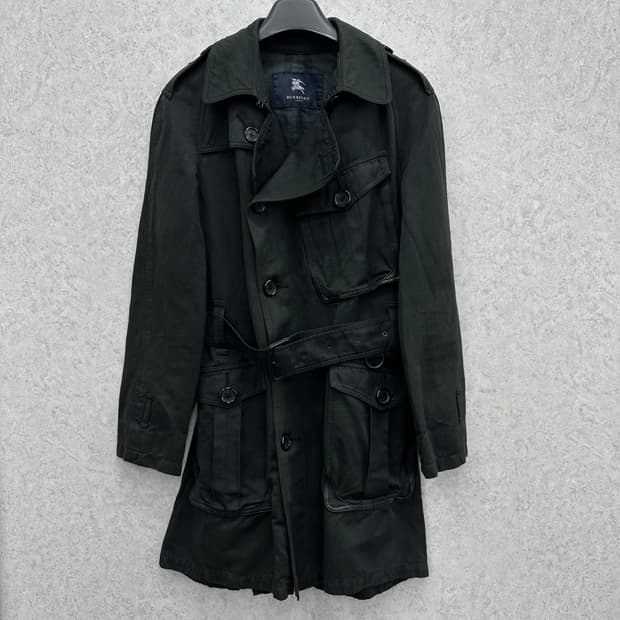 90 버버리 남자 벨트 트렌치 코트