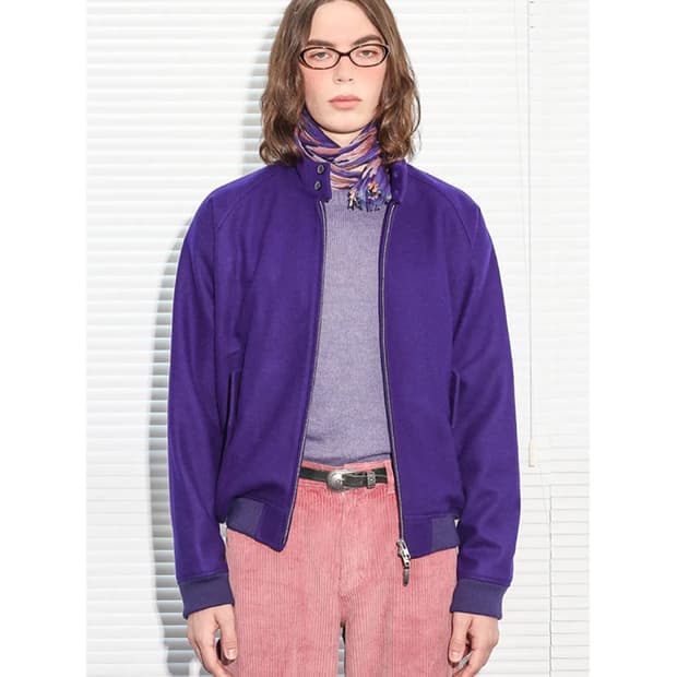 벌스데이수트 울 해링턴 자켓