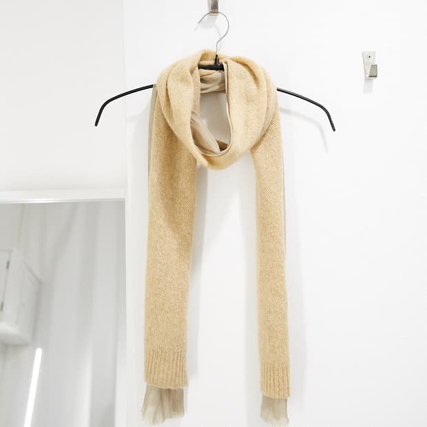Cashmere Silk Layered Stole