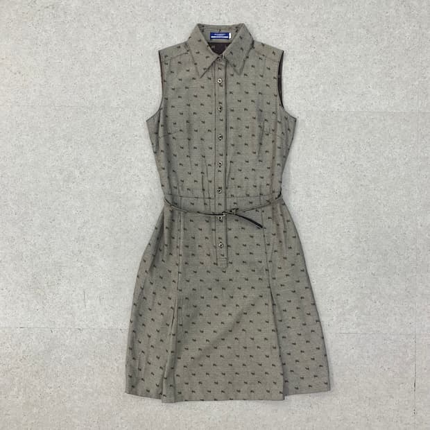 Burberry 버버리 블루라벨 로고패턴 원피스