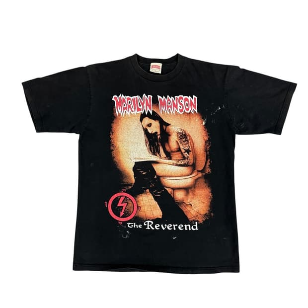 빈티지 Marilyn Manson 마릴린맨슨 부틀렉 티셔츠