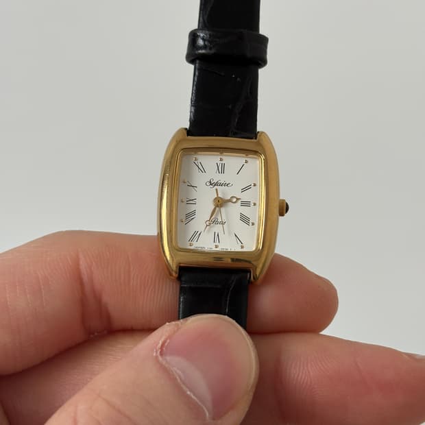 ALBA - 1990s Gold Tank Ladies Quartz