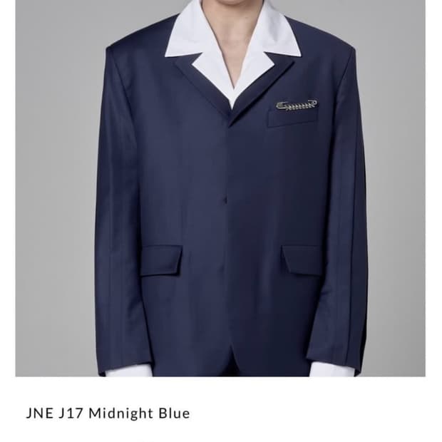 junne 준느 j17 네이비 블레이저 L사이즈 셋업
