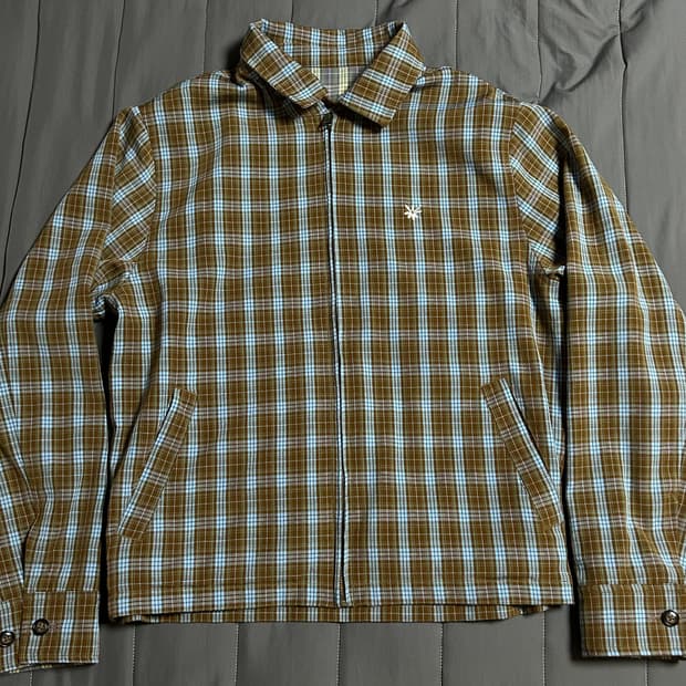 라브로스 체크 셔츠 자켓 s
