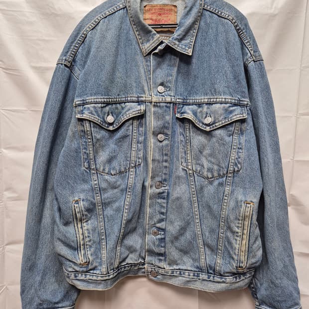 리바이스 데님 트러커자켓 