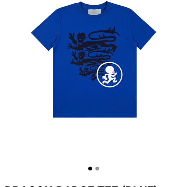 Xenoreport DRAGON BADGE TEE (BLUE)