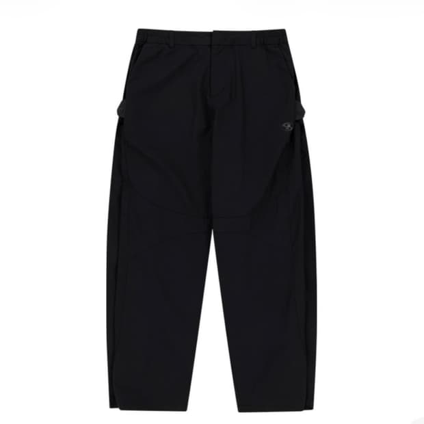 SIDE SNAP PANTS [BLACK] 1