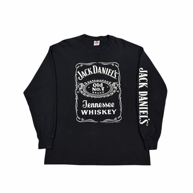 빈티지 90s Jack Daniels 잭다니엘 롱슬리브