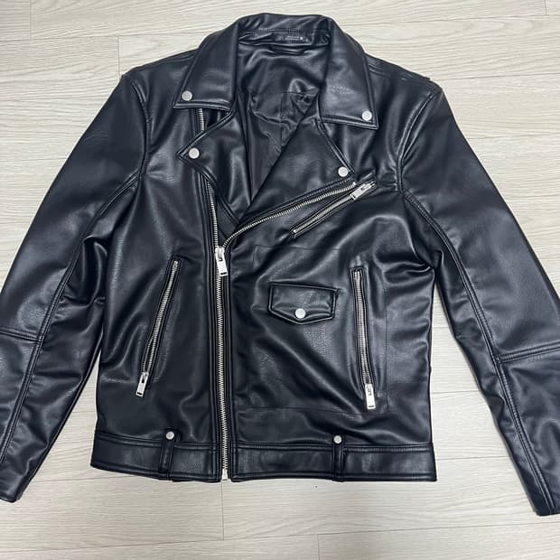 자라 바이커 레더 자켓