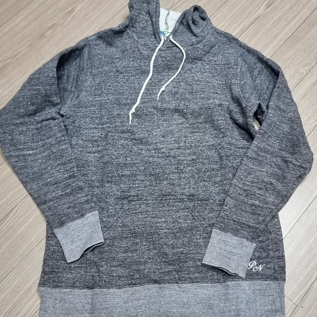 일본제 빈티지 Paint it NAVY 그레이 후드티(100)