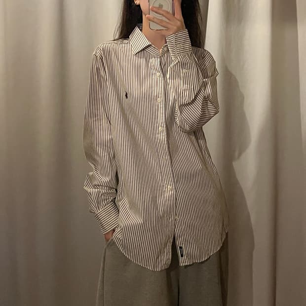 폴로랄프로렌 스트라이프셔츠