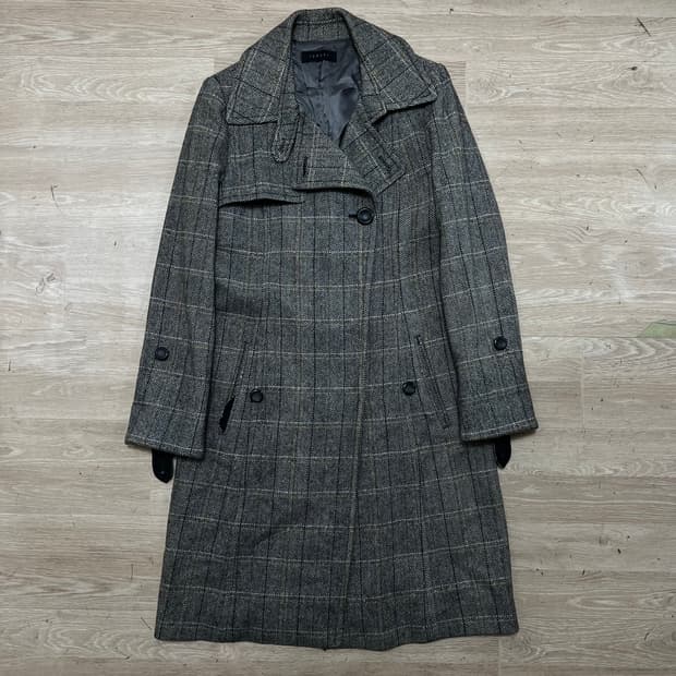 스튜디오 톰보이 여성 헤링본 코트 [그레이] 85-92-160