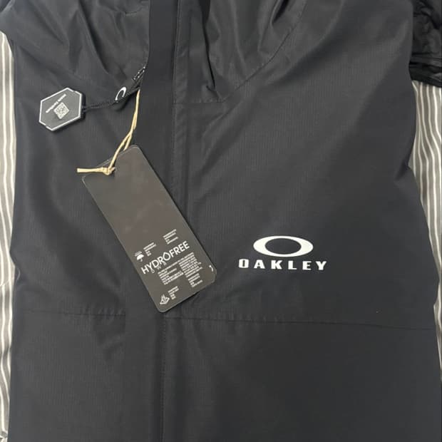 오클리 엘리먼츠 쉘 자켓 2.0 블랙아웃 XXL 