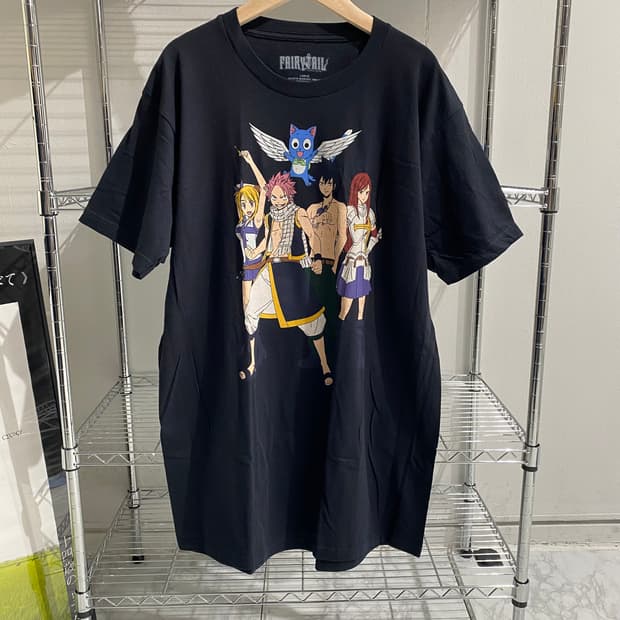 페어리테일 오피셜 애니메이션 티셔츠