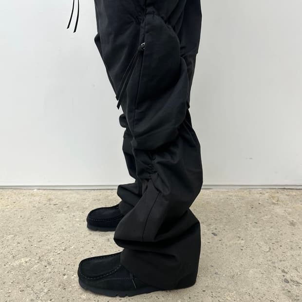 (S) 포스트아카이브팩션 파프 셔링 팬츠 블랙