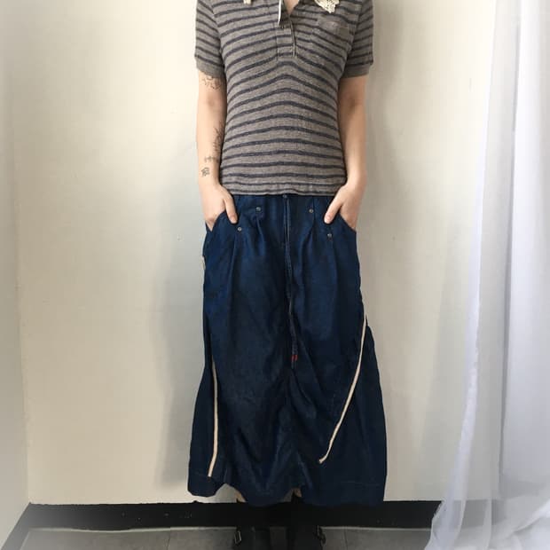 Knit top layered onepiece