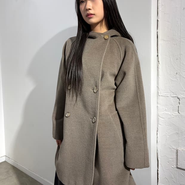 막스마라 라마 울 더블 코트