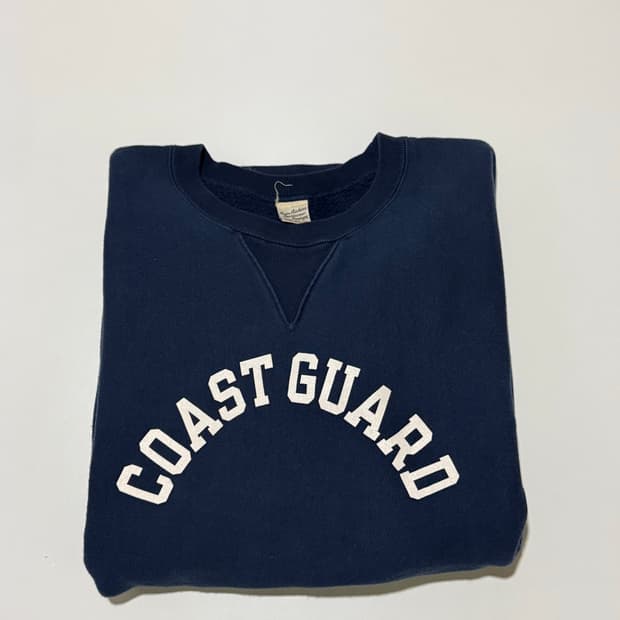 버즈릭슨 COAST GUARD 맨투맨 네이비 XL