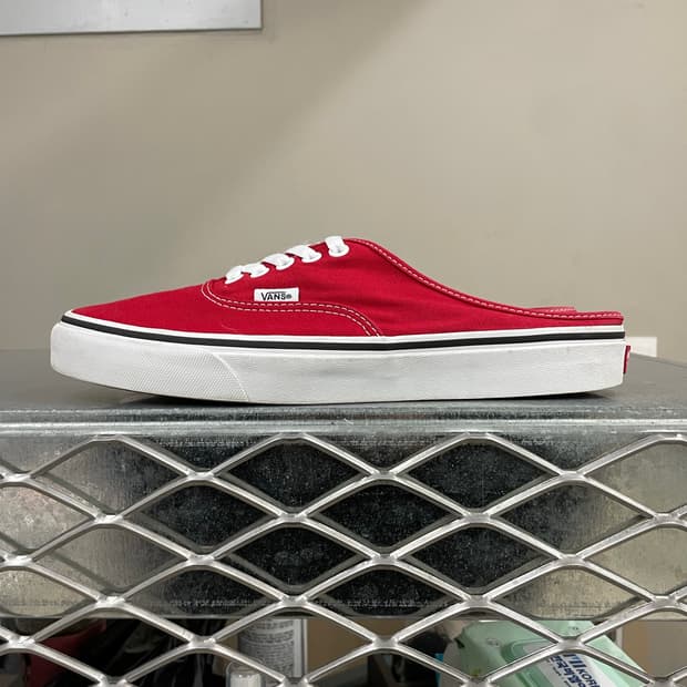 반스 어센틱 뮬 레드 30cm (gr-4335)