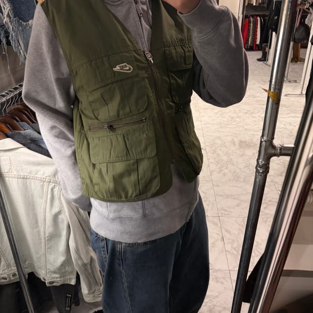 (정품/S) 나이키 스우시 올드스쿨 멀티 포켓 a1