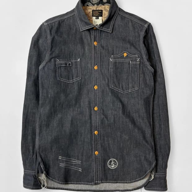 디아프바인 WAP 웨스턴 데님 셔츠 PN5398