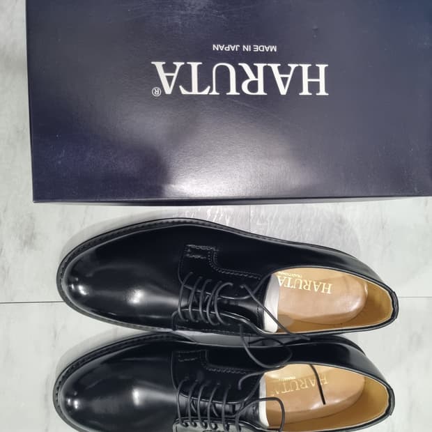 하루타711 더비 블랙 275mm 새상품