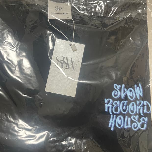 슬로우레코드하우스 반팔 m사이즈