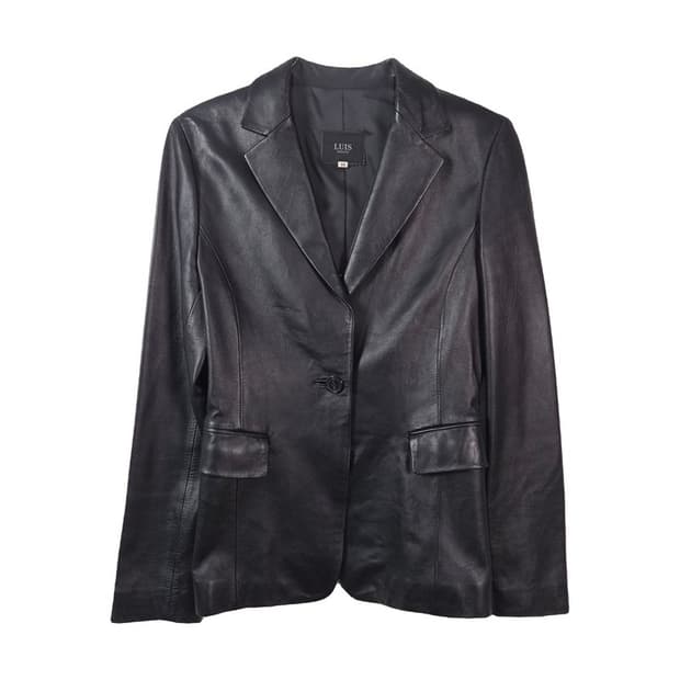 루이스 오롤로지 리얼 양가죽 2버튼 블레이저 66