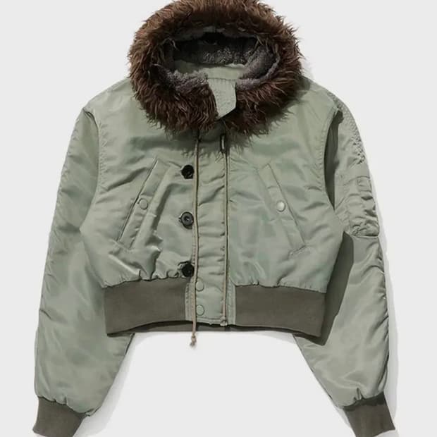 openyy 폭스퍼 자켓