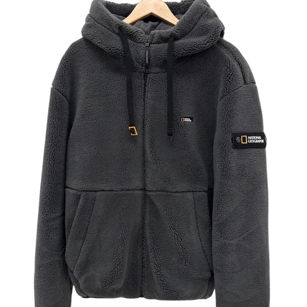 내셔널지오그래픽 플리스 차콜 (XXXL) 