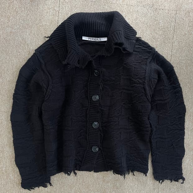 crash knit cardigan