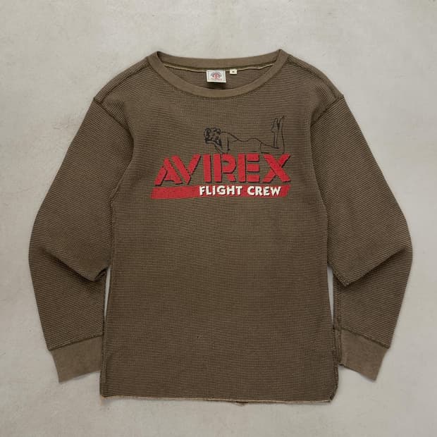 아비렉스 핀업걸 써멀 니트