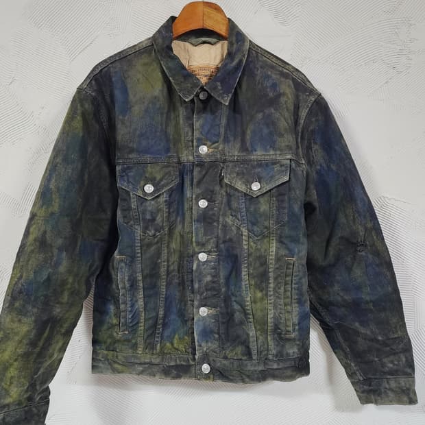 90's 리바이스 71503 타이다이 자켓