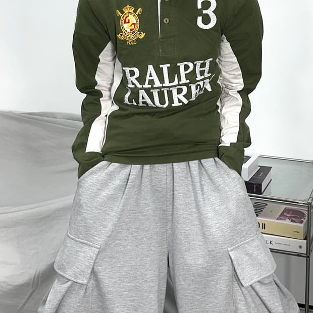 랄프로렌 90s 럭비 pk M