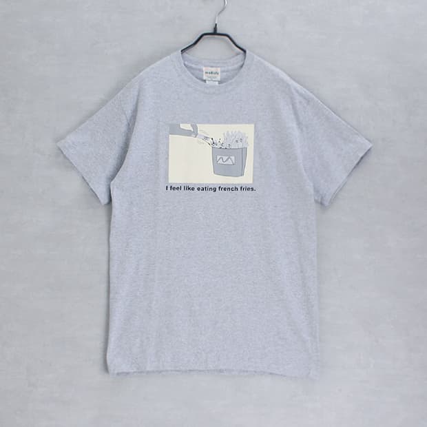 meEals _ Japan Made crew neck tee