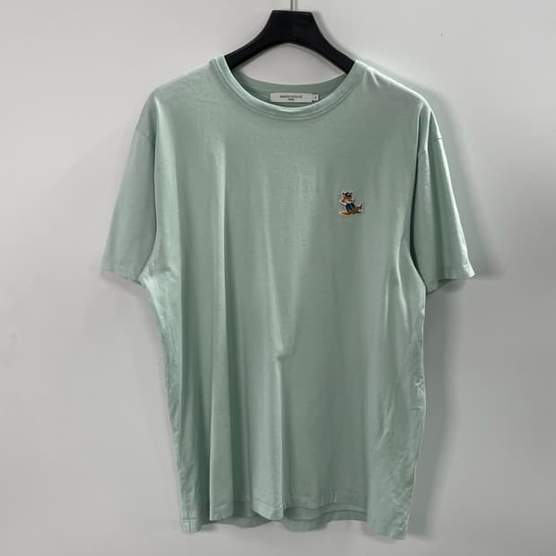 메종키츠네 칠렉스 민트 반팔티 (on.1562)