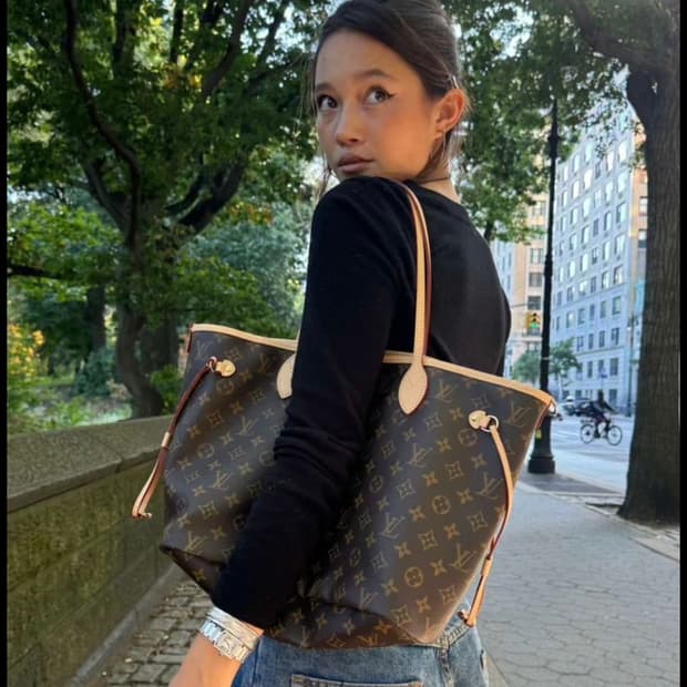 루이비통 모노그램 네버풀 MM