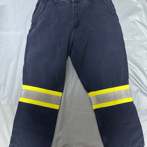 칼하트 FR 리플렉티브 데님 카펜터 워크팬츠 36x30