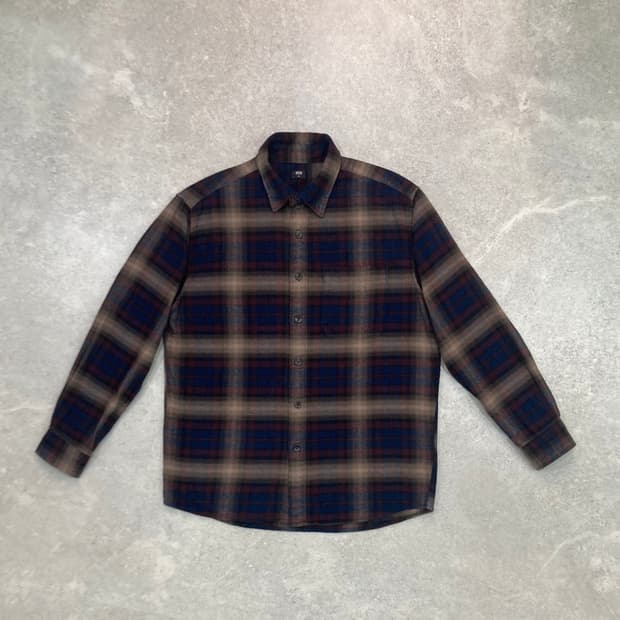 Uniqlo 유니클로 체크셔츠
