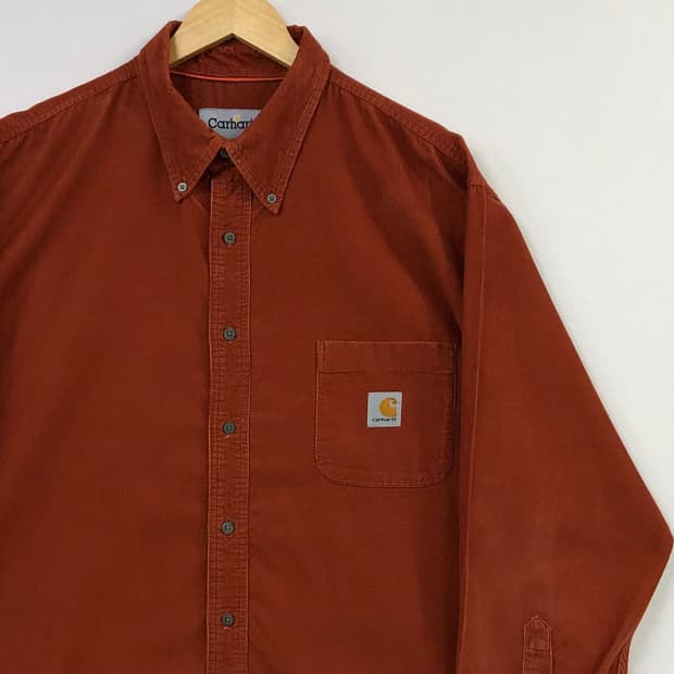 XXL 칼하트 코듀로이 셔츠