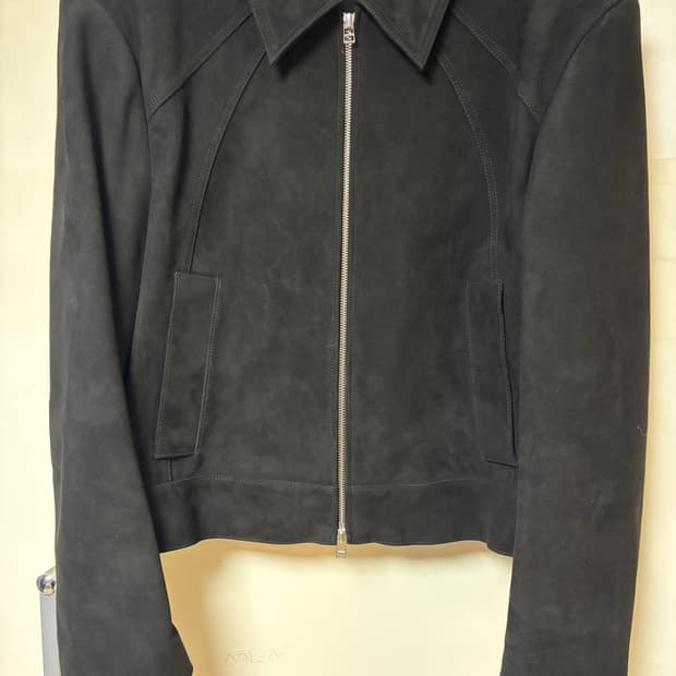 웨이비니스 서지 크롭 스웨이드 자켓 1