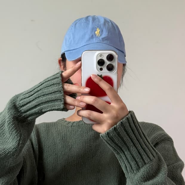 폴로 코튼 치노 볼캡