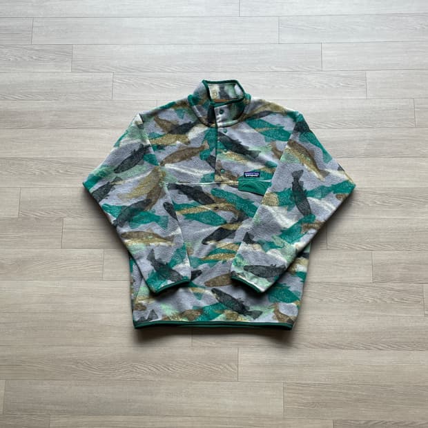 파타고니아 신칠라 연어떼 송어 패턴 rare patagonia