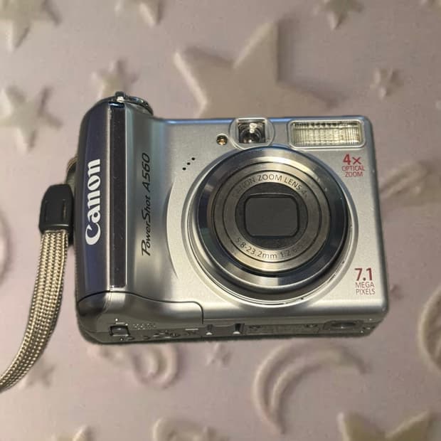 [바로사용가능] 캐논 PowerShot A560 빈티지 디지털 카메라