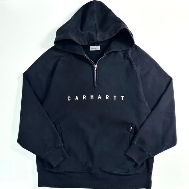 칼하트 하프 후드집업 L